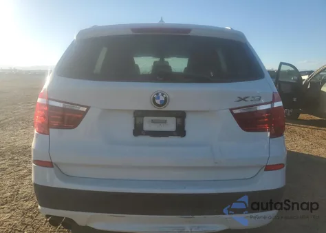 2012 BMW X3 xDrive28I z USA, uszkodzony, nr VIN 5UXWX5C59CL724507